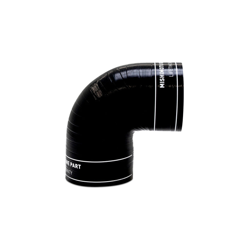 Mishimoto Duracore 3-inch 90 Degree Silicone Intercooler Coupler - Reinforced High-Performance Turbo Piping Connection