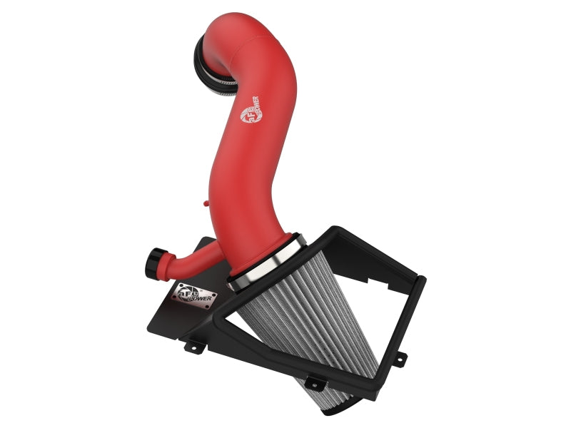 aFe Rapid Induction Red Edition Cold Air Intake with Pro DRY S Filter, Part 52-10020DR, for 2015-2021 Volkswagen GTI 2.0L