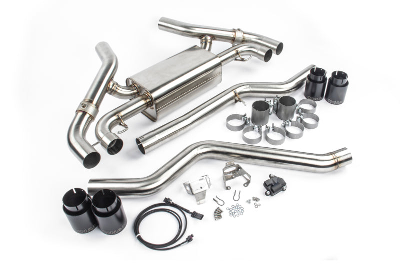 Dinan 20-24 BMW M340i/M440i G20/G22/G23/G26 Free Flow Axleback Exhaust System with Black Tips