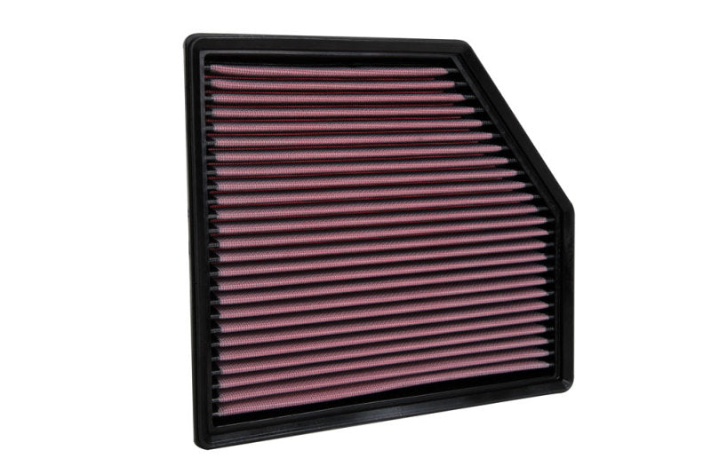 K&N Engineering 33-5102 High-Flow Replacement Air Filter for 2020-2021 Cadillac CT4 and CT5