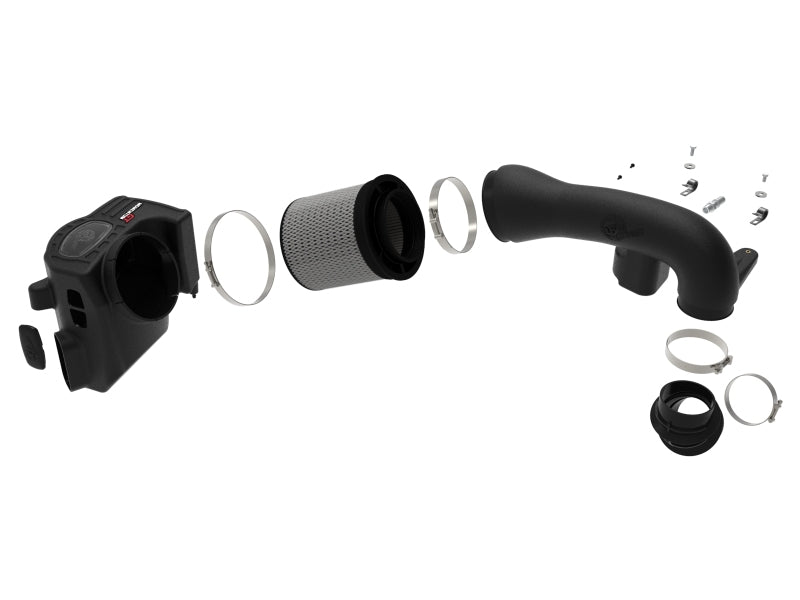 aFe Momentum GT Cold Air Intake with Pro DRY S Filter for 2020–2026 GM 2500/3500HD 6.6L V8, Part Number 50-70055D