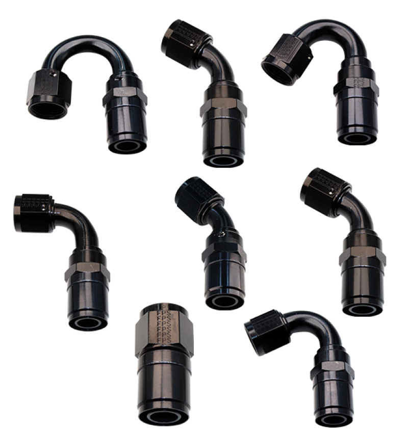 Fragola FRA2609010 -10AN Race-Rite 90-Degree Crimp-On Hose End