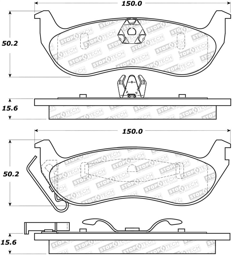 Select BRK PADS