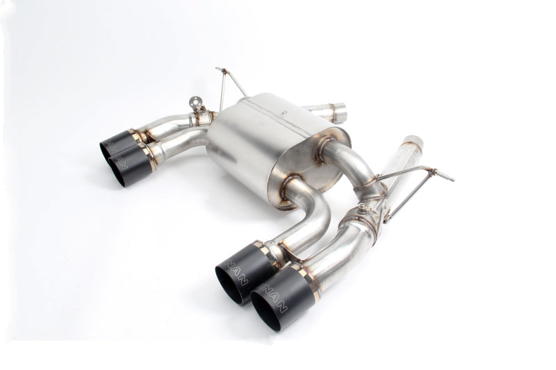 Dinan 15-20 BMW M3/M4 F80/F82/F83 Free Flow Axleback Exhaust System with Black Tips