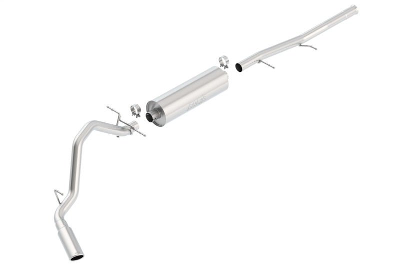 Borla 140343 Touring Cat-Back Exhaust System for 2009-2013 Chevrolet Silverado and GMC Sierra 1500