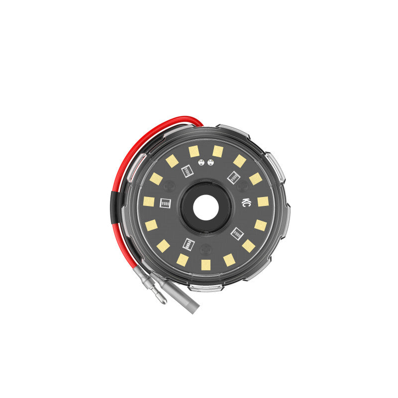 KC HiLiTES Cyclone V2 2in. LED Accessory Light 5w Flood Beam (Single) - Clear Lens