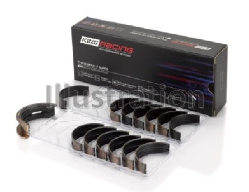 King Engine Bearings MB7092XP0.25 Nissan RB26DETT Performance Main Bearing Set, +0.25 mm