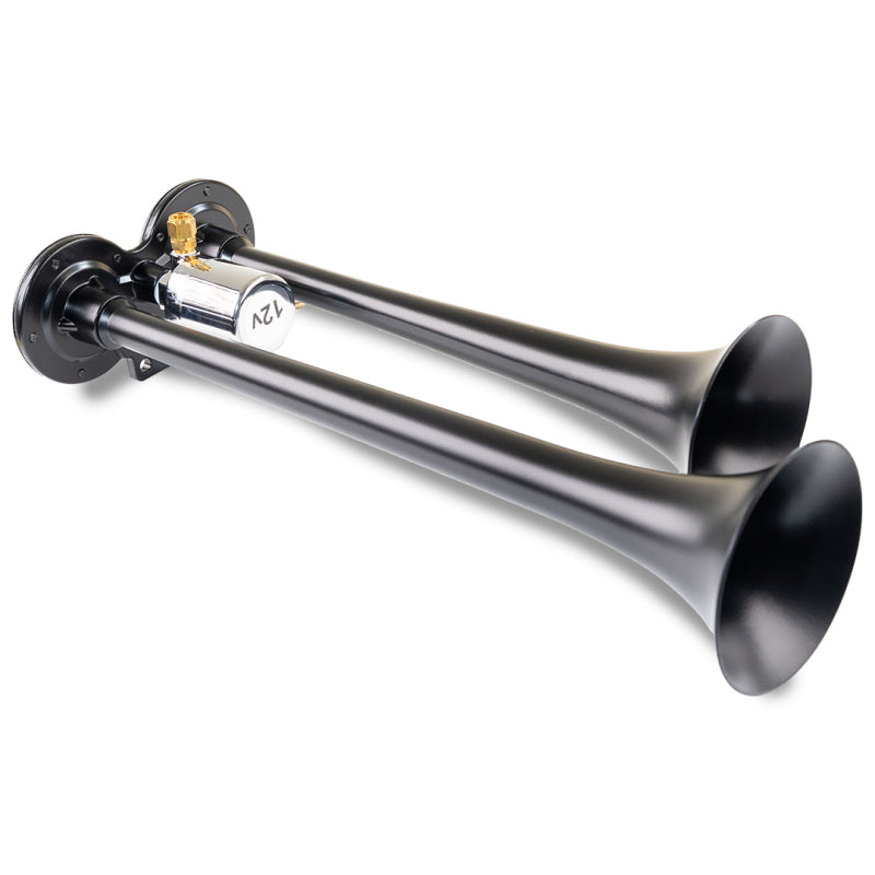 Kleinn Air Horns 102-1 Black Dual Air Horn System with XCR2.0 Coating