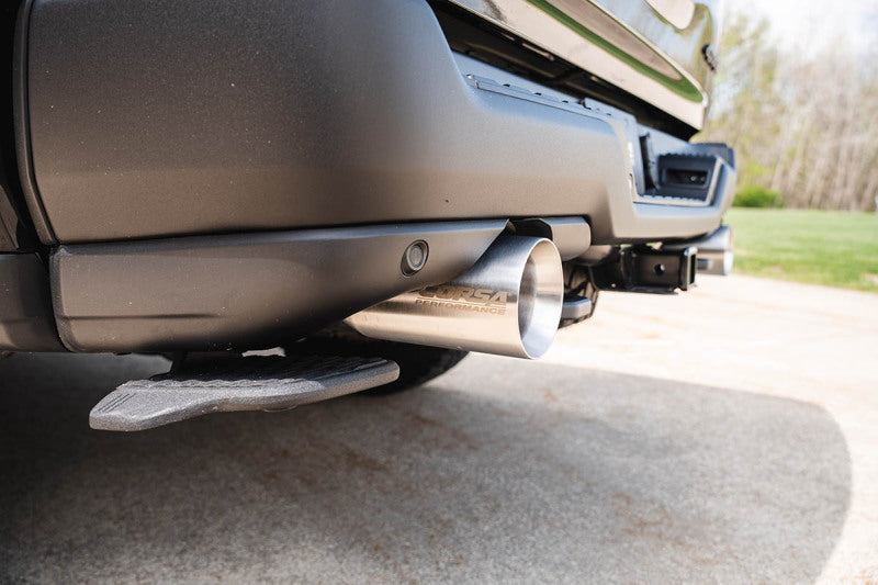 Corsa Performance 25-26 Ram 1500 RHO Crew Cab 3.0L Turbo Cat-Back Dual Rear Exit with 5-inch Satin Tips