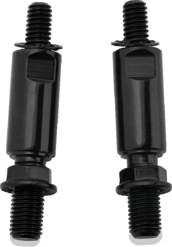 Kuryakyn 1892 Raised Mirror Mount Adapters, Gloss Black