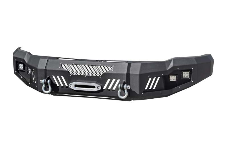 DV8 Offroad FBDR2-04 Modular Steel Front Bumper for 2010-2018 Ram 2500/3500