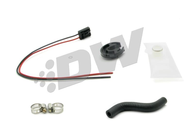 DeatschWerks DWK9-201-1014 DW200 255 LPH In-Tank Fuel Pump with Install Kit for 1985-1997 Ford Mustang