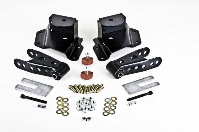 Belltech 6409 Rear Lowering Shackle Kit for 2004-2013 Ford F-150 4WD, 2- or 3-Inch Drop
