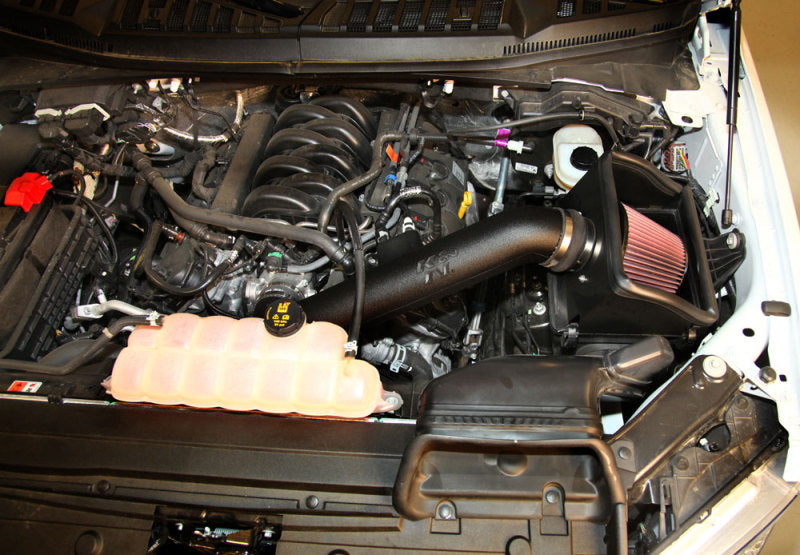 K&N Engineering 63-2591 AirCharger Cold Air Intake for 2015-2016 Ford F-150 5.0L V8