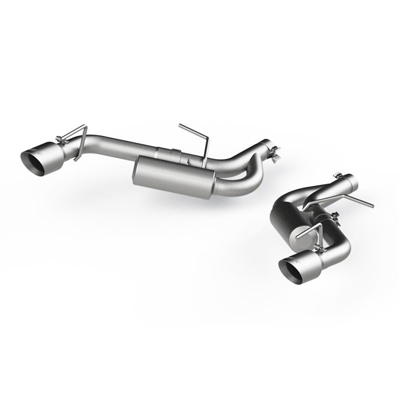 MBRP S7038AL Armor Lite Axle-Back Exhaust System for 2016–2022 Chevrolet Camaro, 2.5-Inch, Non-NPP, Dual 4-Inch Tips