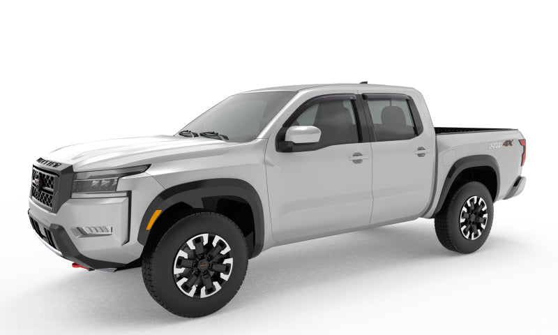 AVS 2022 Nissan Frontier Ventvisor Outside Mount Window Deflectors 4pc - Smoke