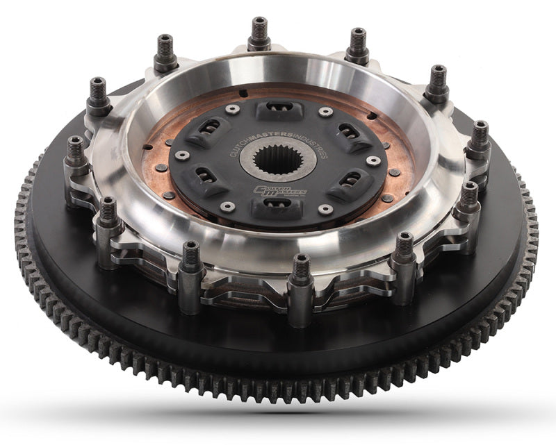Clutch Masters 89-98 Nissan Skyline 2.5L RB25DET/2.6L RB26DETT 850 PRO Series Twin Disc with Steel Flywheel Part Number CLM06045PTD80S