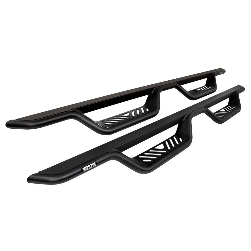 Westin Outlaw Drop Nerf Step Bars for Ford F-150, F-250, F-350 SuperCab – Textured Black, Part Number WES20-13935