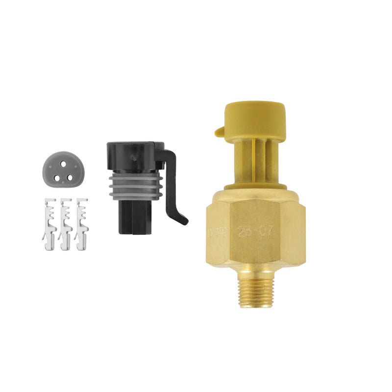 AEM 30-2131-100 100 PSIA Brass Pressure Sensor Kit with Connector and Pins