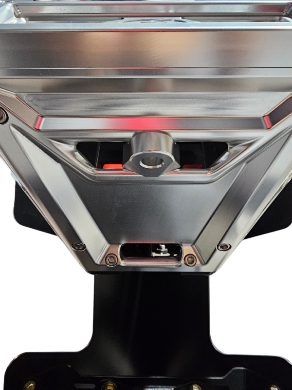 Elektric Offroad Winch Hook for Billet Series Bumper - Clear Anodized Finish