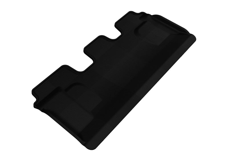 3D MAXpider KAGU 3rd-Row Floor Mat Black for 2008-2020 Lexus LX570 and Toyota Land Cruiser, Part Number aceL1LX03731509
