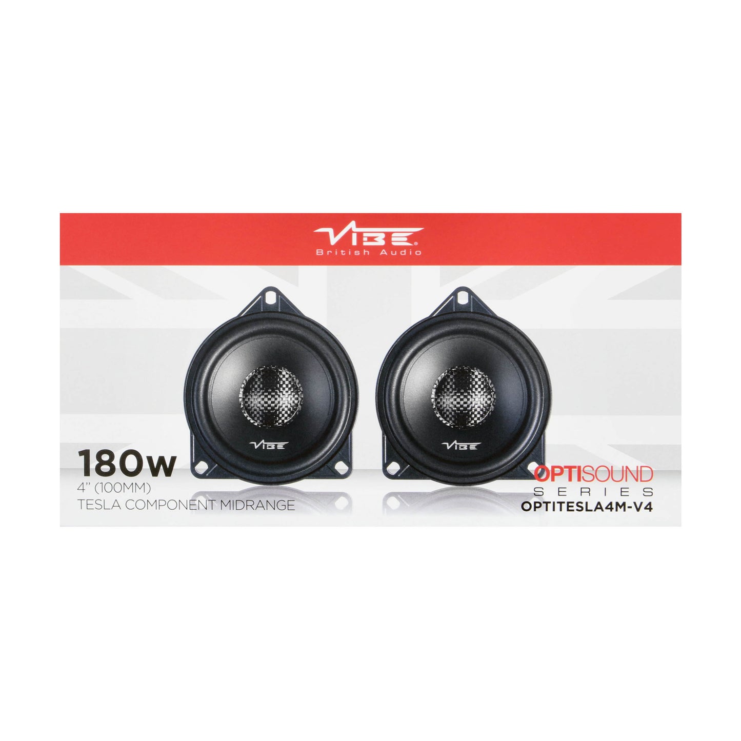 Vibe by Metra Electronics Plug-N-Play 4″ Midwoofer Speaker Kit - Fits Select Tes - View 6