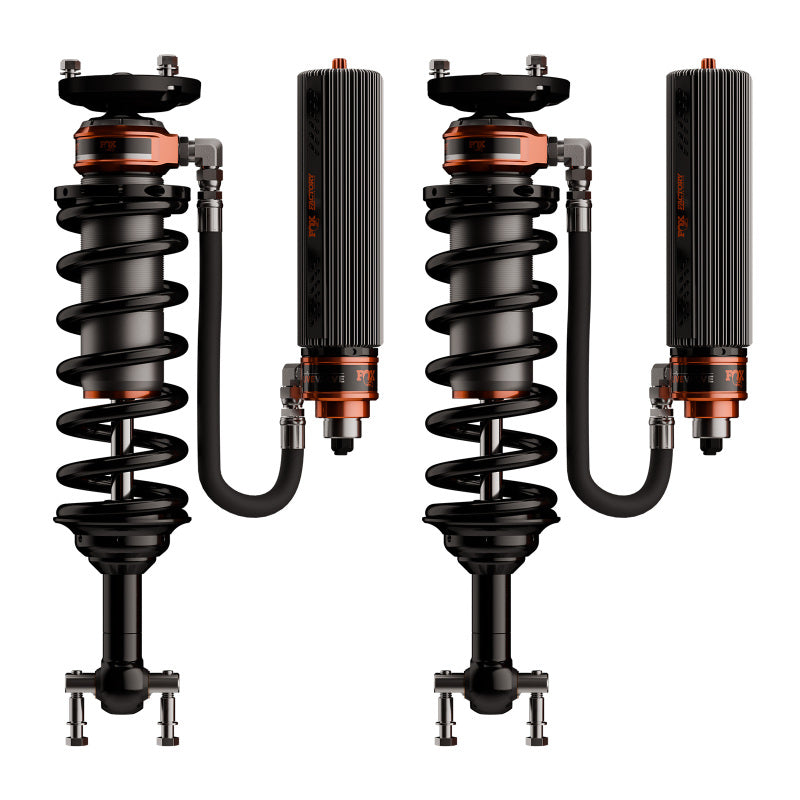 FOX Factory Race Live Valve Front Coilovers for 2021–2022 Ford F-150 SuperCrew, 2–2.5-Inch Lift — Part Number FOX883-06-262