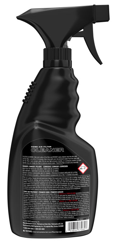 K&N HVAC Filter Cleaner Pump Spray Bottle, 32 Ounce, Part 99-6010
