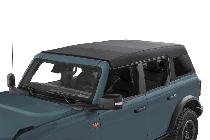 Bestop 21-26 Ford Bronco 4-Door Trektop Soft Top in Premium Black Twill