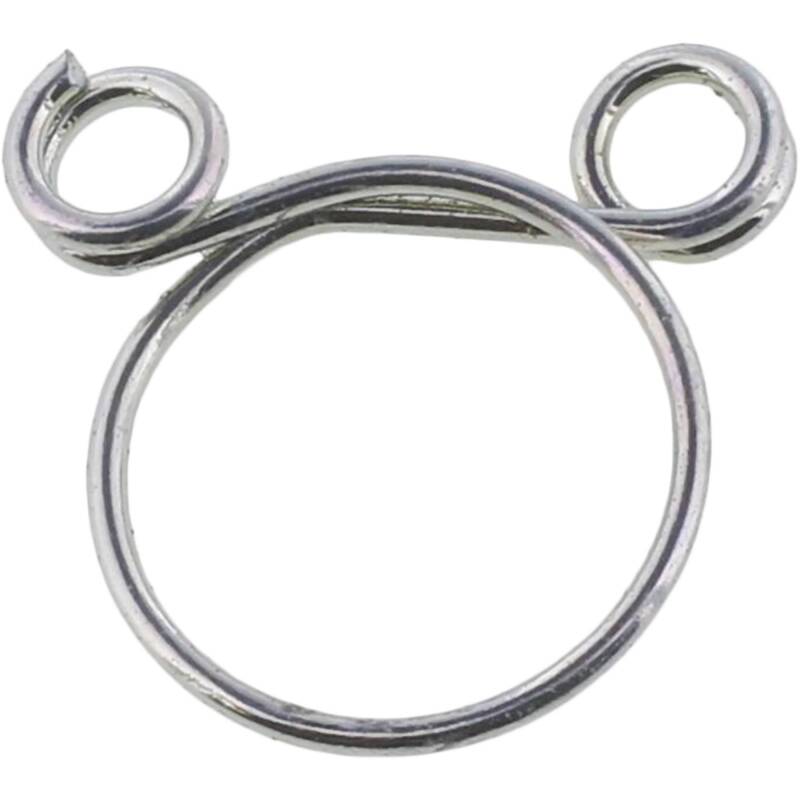 All Balls Racing Fuel Line Hose Clamp Kit, 8.3 mm, Part Number abrFS00050