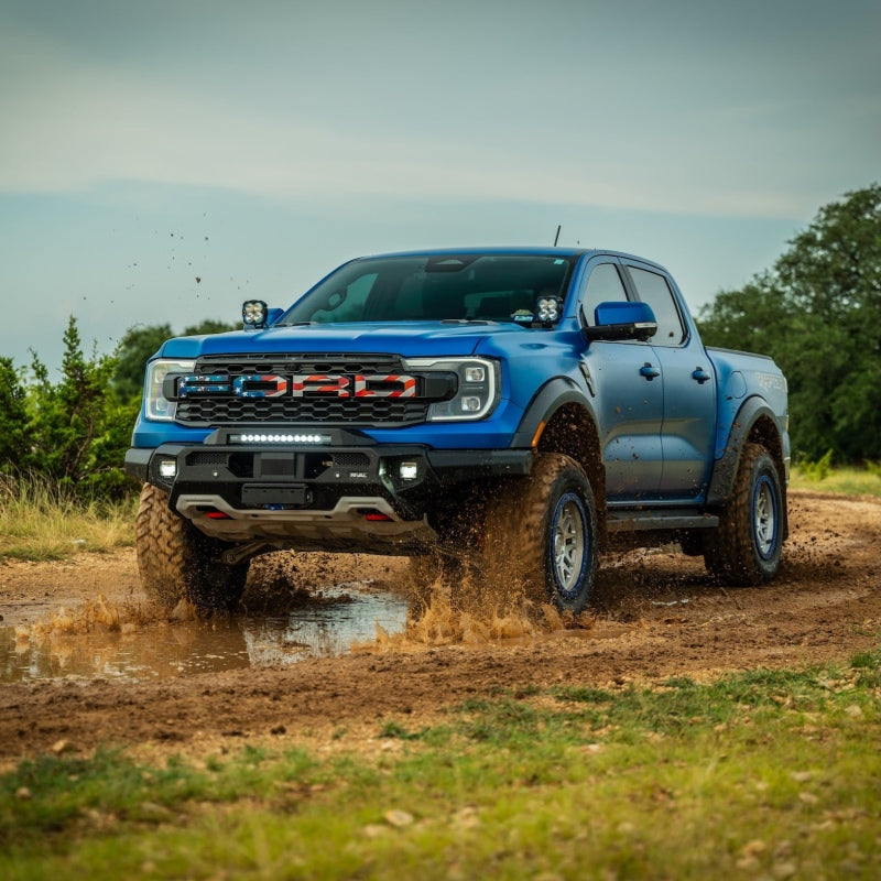 Rival 4x4 RLL2D.1813.1.US Ford Ranger Raptor Front Aluminum Bumper with Winch Mount and Recovery Points