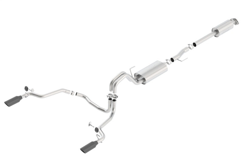 Borla 140614BC Touring Cat-Back Exhaust System for 2015-2020 Ford F-150
