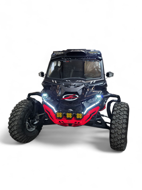Elektric Off Road 2024+ Can-Am Maverick R Max Roof Rack with Integrated Lighting and Multiple Mounting Points