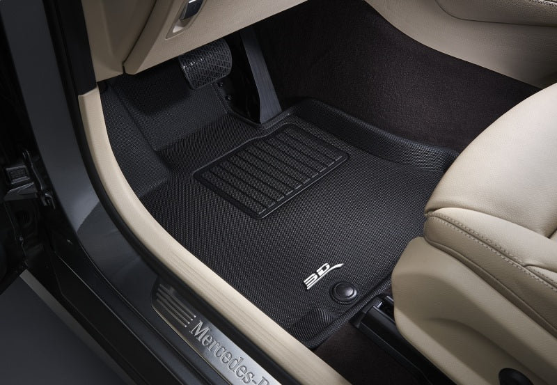 3D MAXpider KAGU Custom Fit Front Floor Mats for 2009-2017 Audi A4, S4, RS4, A5 and S5 - Black, Part aceL1AD02711509