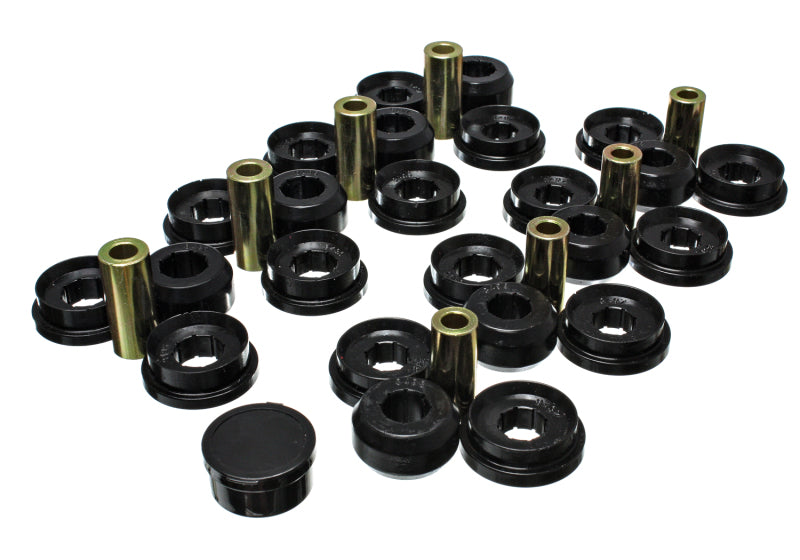 Energy Suspension eng8.3129G - 03-09 Lexus GX470 / 07-09 Toyota FJ Cruiser Black Rear Control Arm Bushing Set