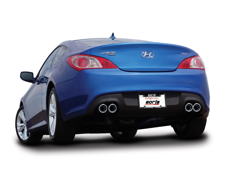 Borla S-Type Cat-Back Exhaust System for 2010–2014 Hyundai Genesis Coupe 2.0L Turbo RWD – Part 140350