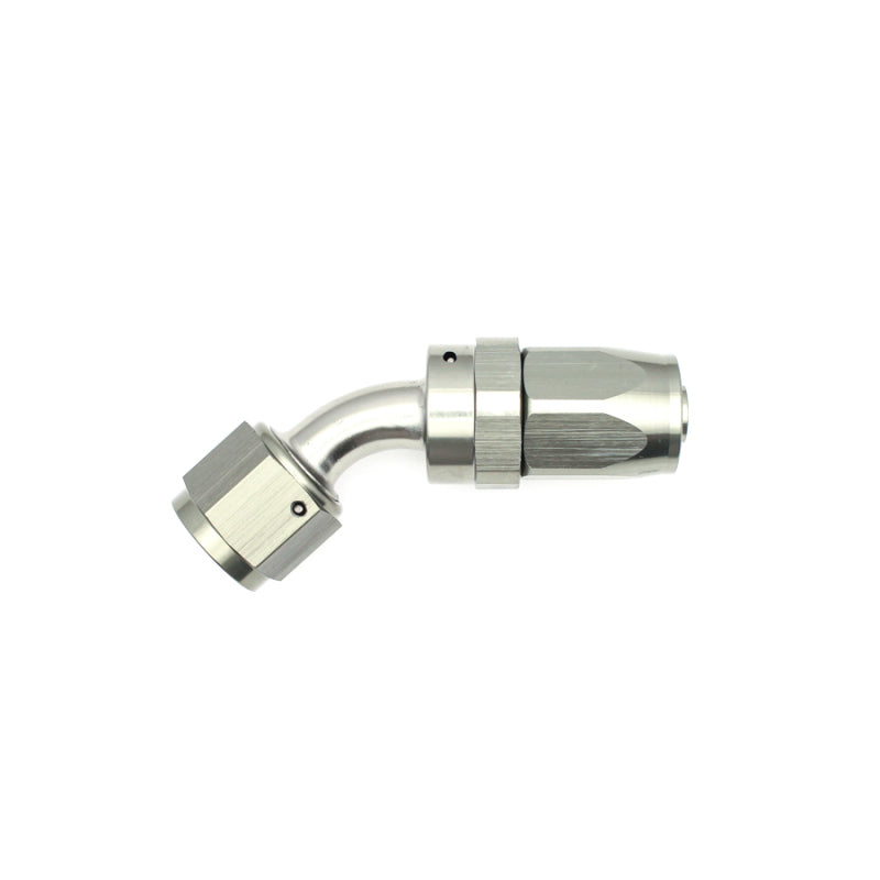 DeatschWerks DWK6-02-0806 8AN Female Swivel 45-Degree CPE Hose End