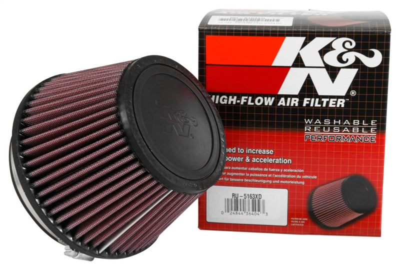 K&N Engineering RU-5163XD Universal XStream Clamp-On Air Filter
