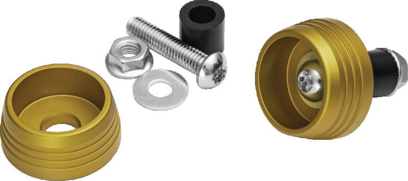 Kuryakyn Lodestar Gold Axle Sliders – Part Number 3801