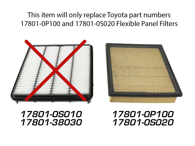 aFe Magnum FLOW PRO 5R Air Filter 30-10247 for Toyota Tundra, Sequoia, and Tacoma
