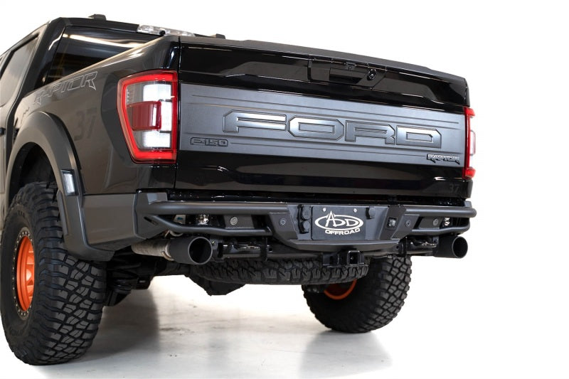 Addictive Desert Designs PRO Bolt-On Rear Bumper with Backup Sensor Cutouts for 2021-2025 Ford F-150 Raptor