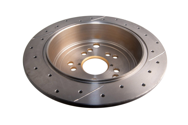 DBA 2659X-10 X Street Series Rear Drilled and Slotted Rotors for Subaru, Scion FR-S, and BRZ