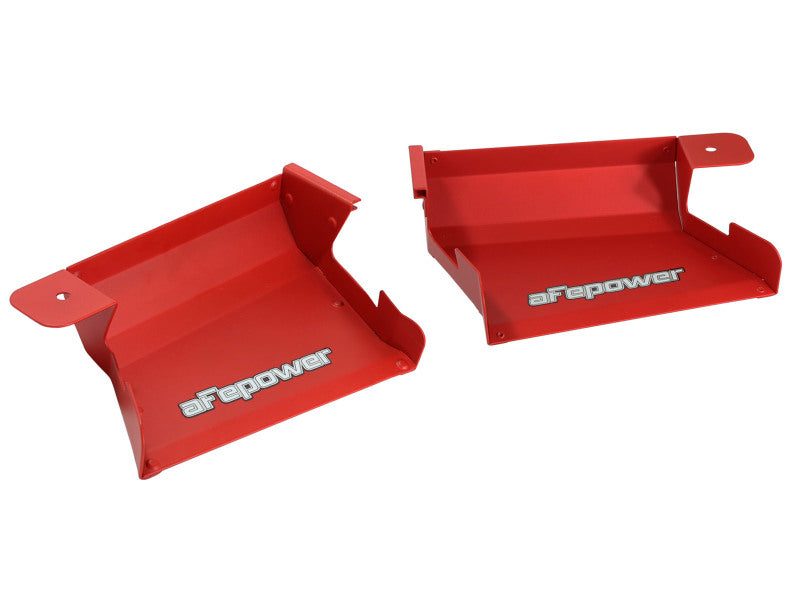 aFe Dynamic Air Scoop D.A.S. Red for BMW 328i, 335i and M3 E90/E91/E92/E93, Part Number 54-11478-R