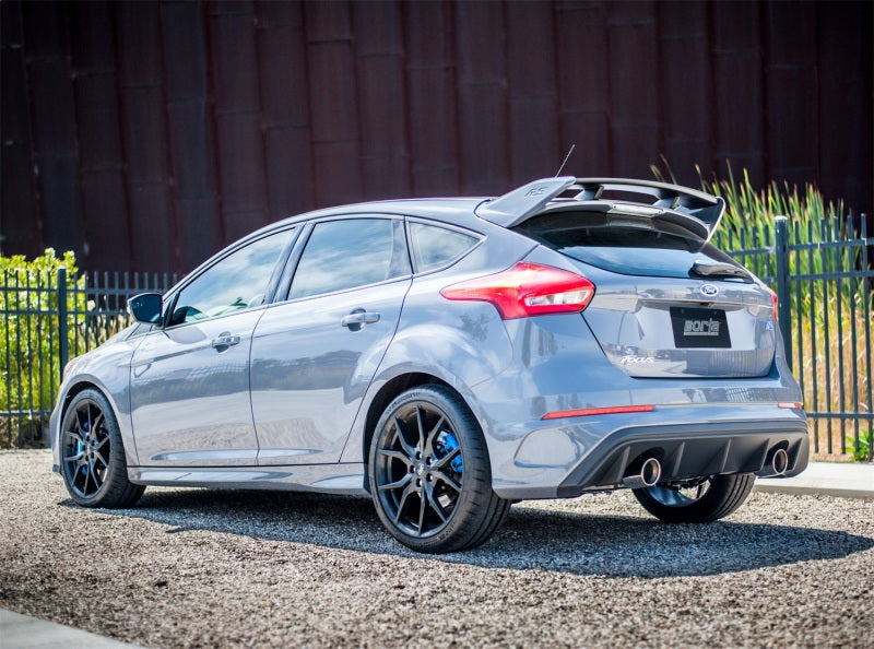 Borla ATAK Cat-Back Exhaust System with Valve Simulator for 2016–2018 Ford Focus RS 2.3L