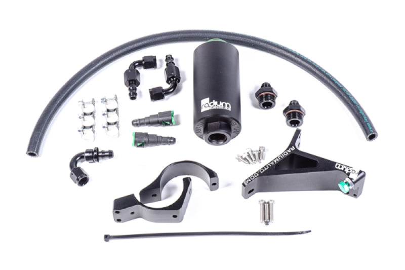 Radium Engineering 20-0354-03 Stainless Fuel Filter and Master Cylinder Brace Kit