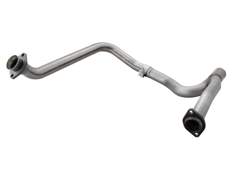 aFe Power Twisted Steel Y-Pipe 48-46208 for 2012-2018 Jeep Wrangler JK 3.6L V6