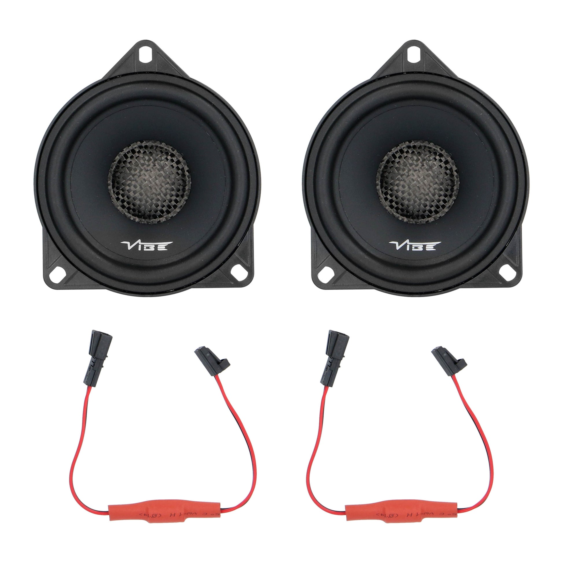 Vibe by Metra Electronics Plug-N-Play 4″ Midwoofer Speaker Kit - Fits Select Tes - View 5