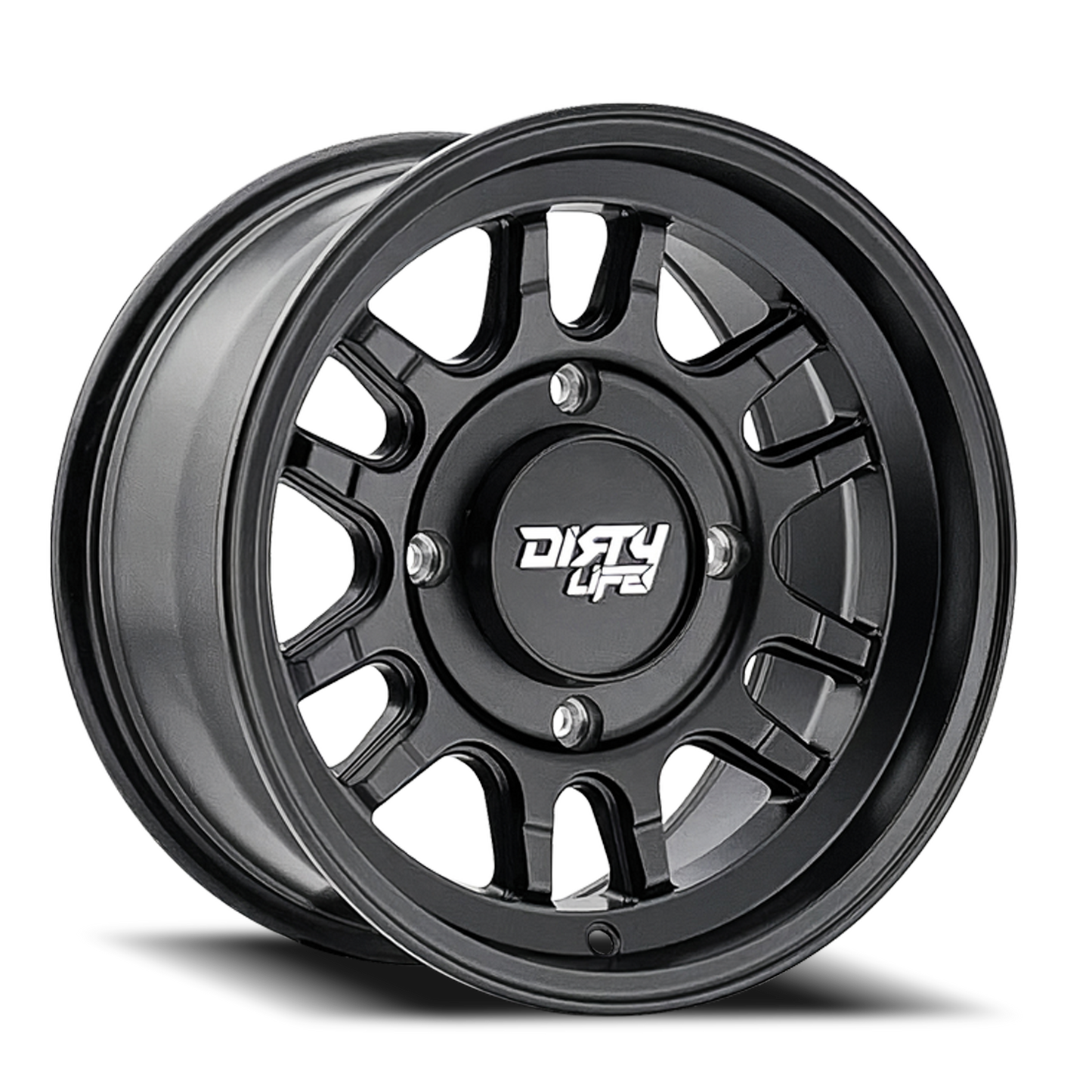Dirty Life Race Wheels - 9310S-47102MB - Aluminum Wheels -  Canyon Sport Sxs 9310S Matte Black 14X7 4-137 13Mm 106.25Mm