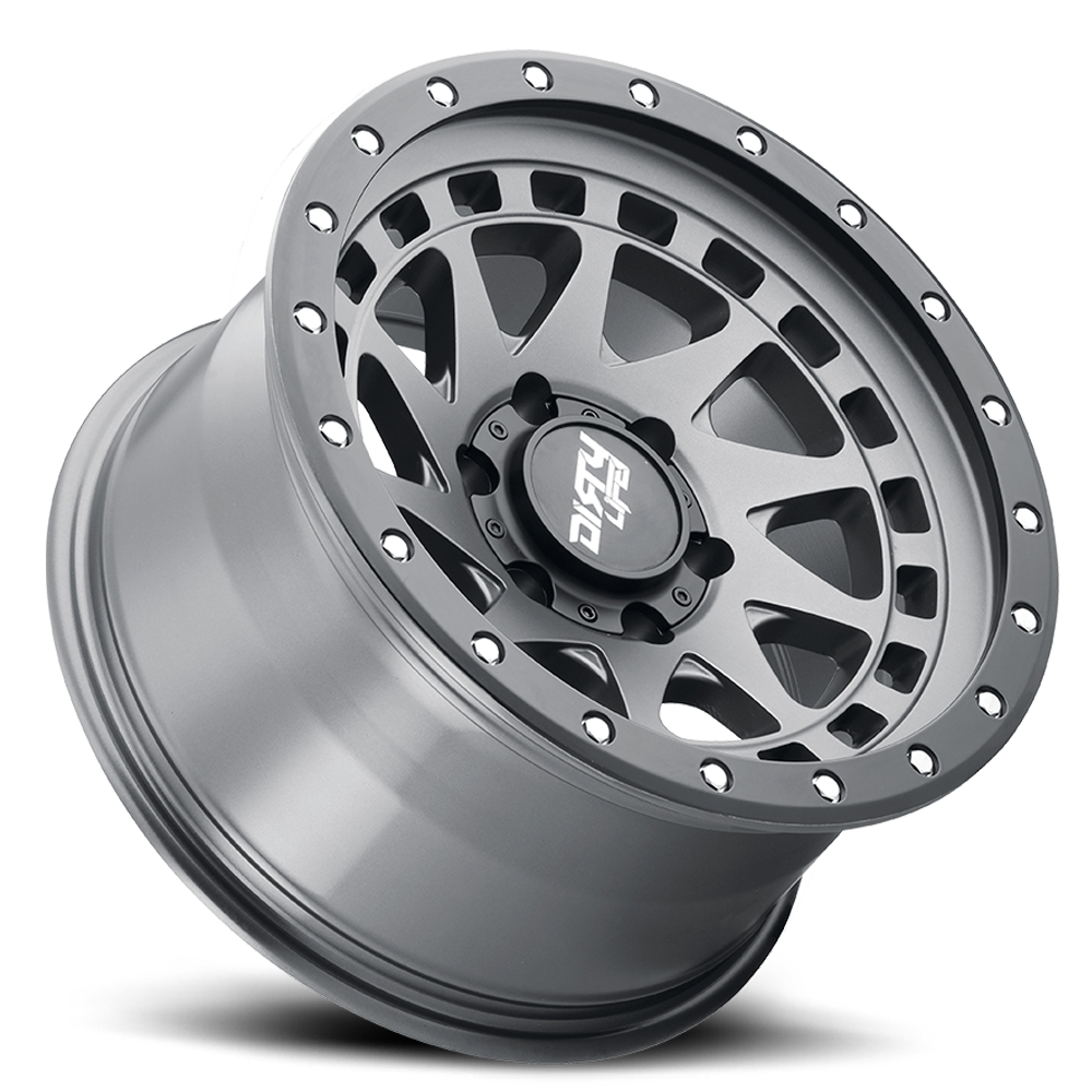 Dirty Life Race Wheels - 9311-7983MGT12 - Aluminum Wheels -  Enigma Pro 9311 Satin Graphite 17X9 6-139.7 -12Mm 106Mm