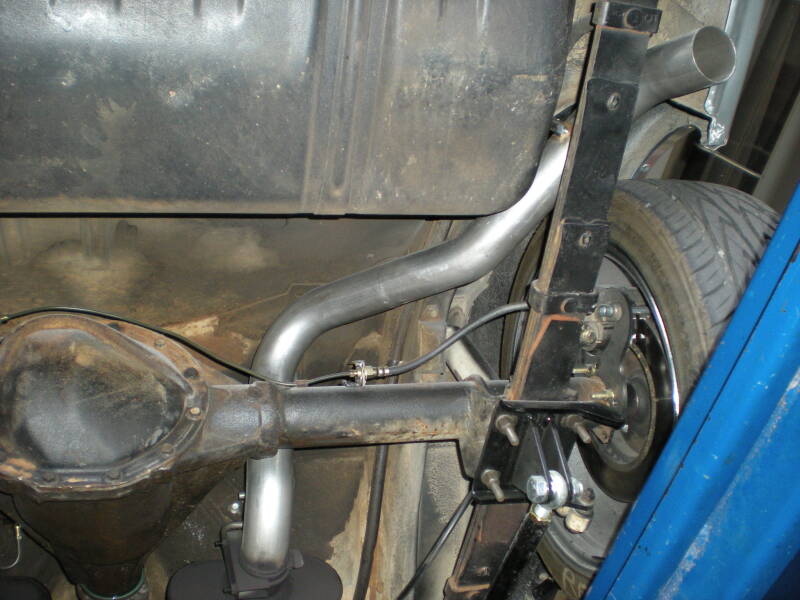 Flowmaster American Thunder 67-68 GM F-Body 2.5 inch Crossmember-Back Exhaust System for Camaro and Firebird